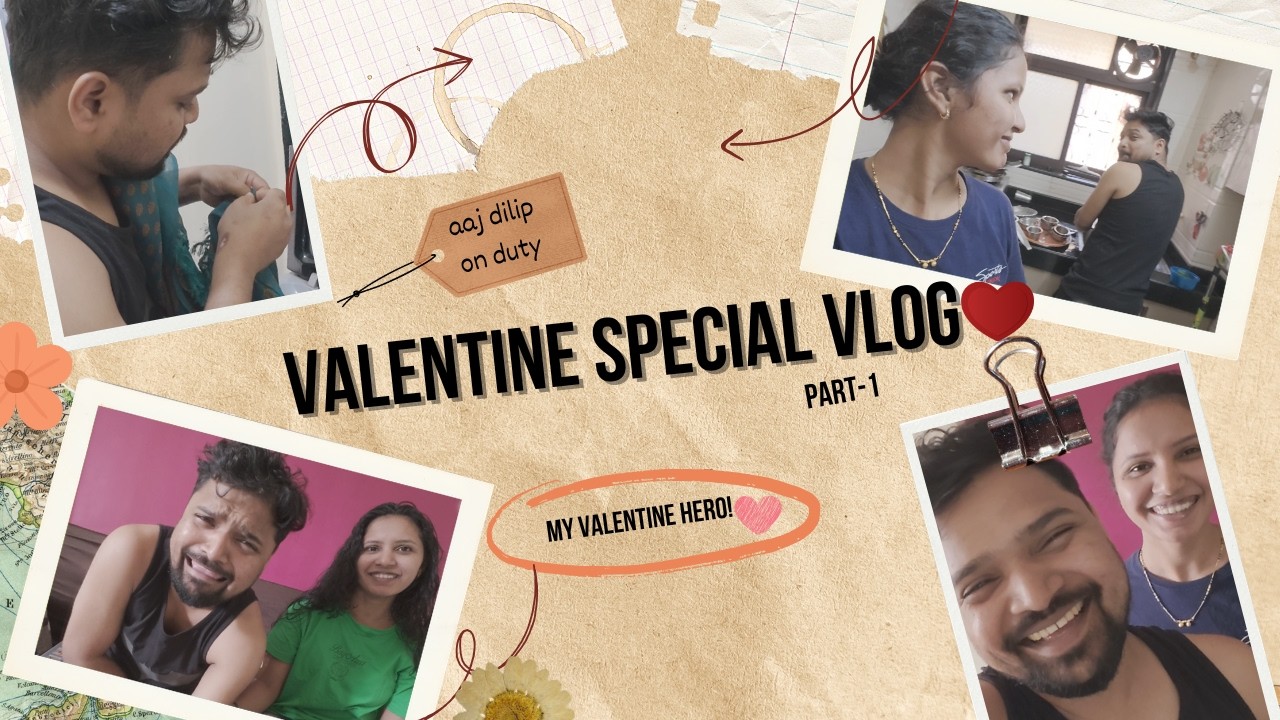 Valentine 2026 Vlog ❤️ | Asa hota aamcha valentine day part -1