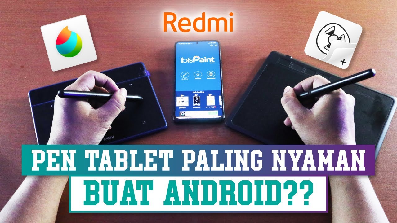 Review & Test XP Pen Deco Fun XS Dan Gaomon S620 Di Redmi Note 10 Pro Android | Indonesia