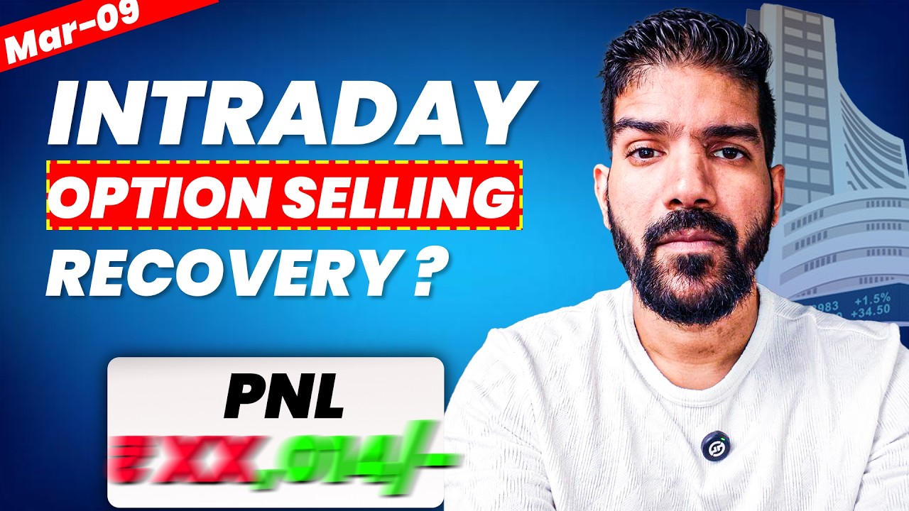Nifty Option SELLING 🚀 | Live Trade Breakdown | 09-Mar-2026 | Mukul Choudhary