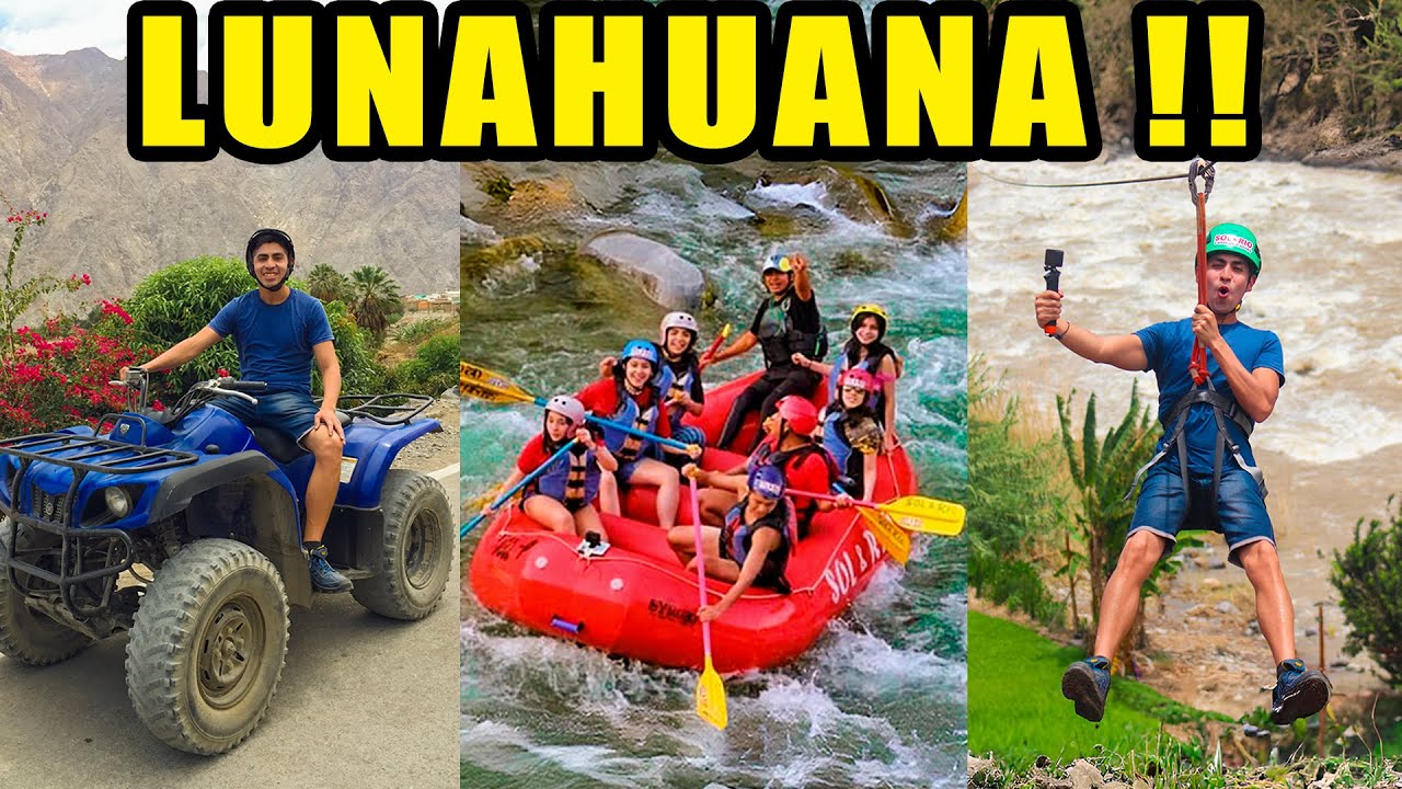 DEPORTES EXTREMOS en LUNAHUANÁ 2024 (ACTUALIZADO) 👉 Canotaje, Canopy, cuatrimoto, hospedaje, precios