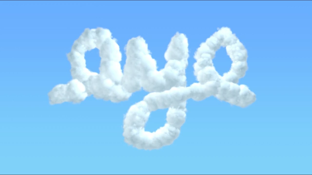 Учебное пособие по Cinema 4D — рисуем облаками с помощью Thinking Particles и Pyrocluster