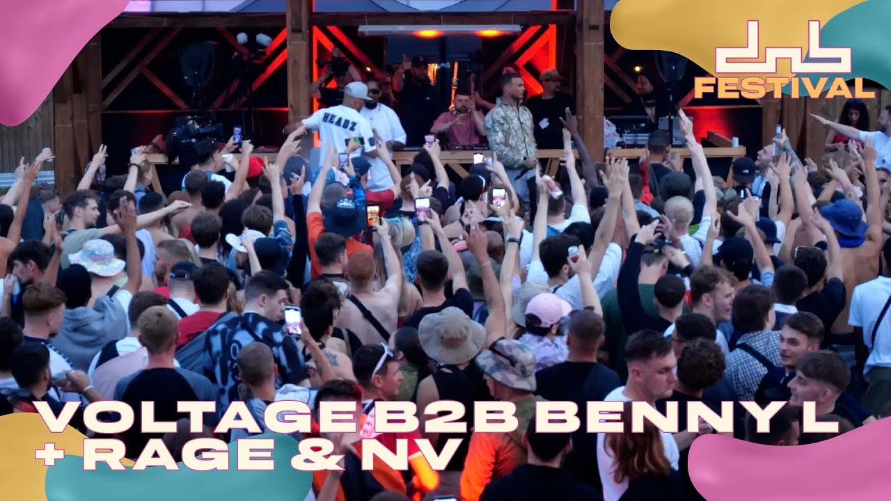 Voltage B2B Benny L & Rage + NV - DnB Allstars: Festival 2023 | Live From London (DJ Set)
