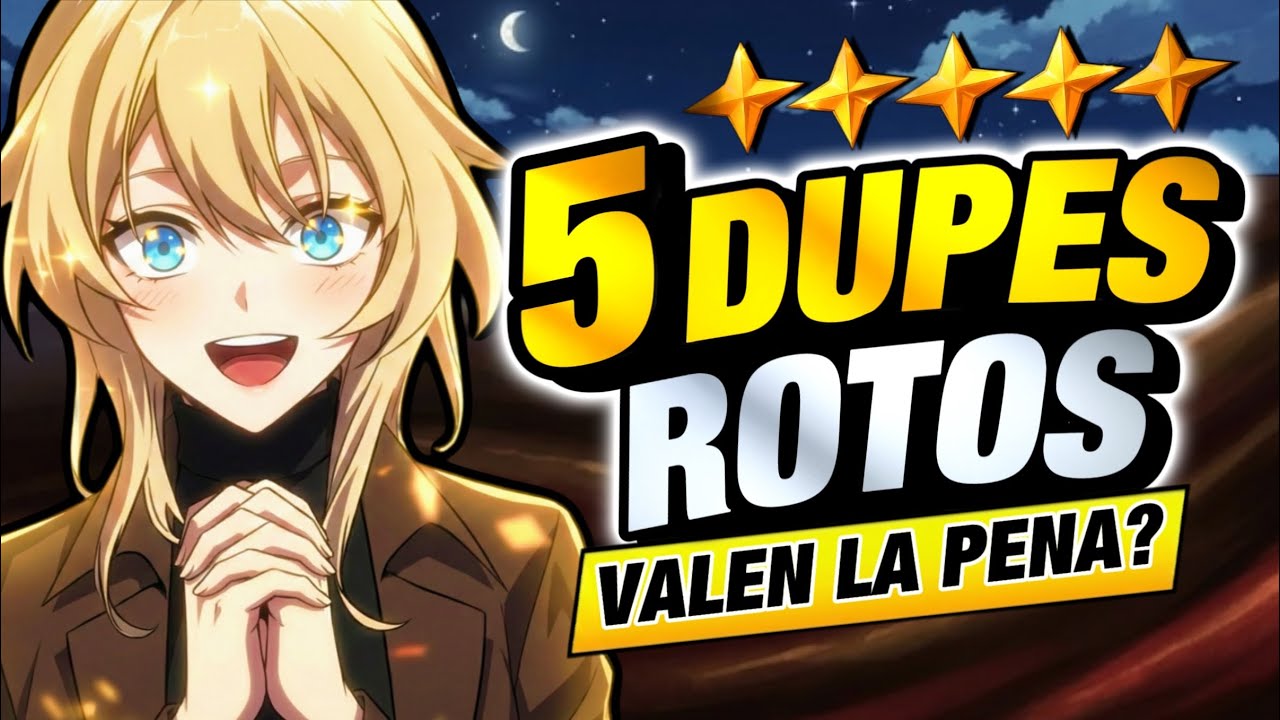 ¡CONSEGUI 5 DUPES de MERI LAINE y LOS PUSE a PRUEBA! VALEN la PENA? Solo Leveling: ARISE