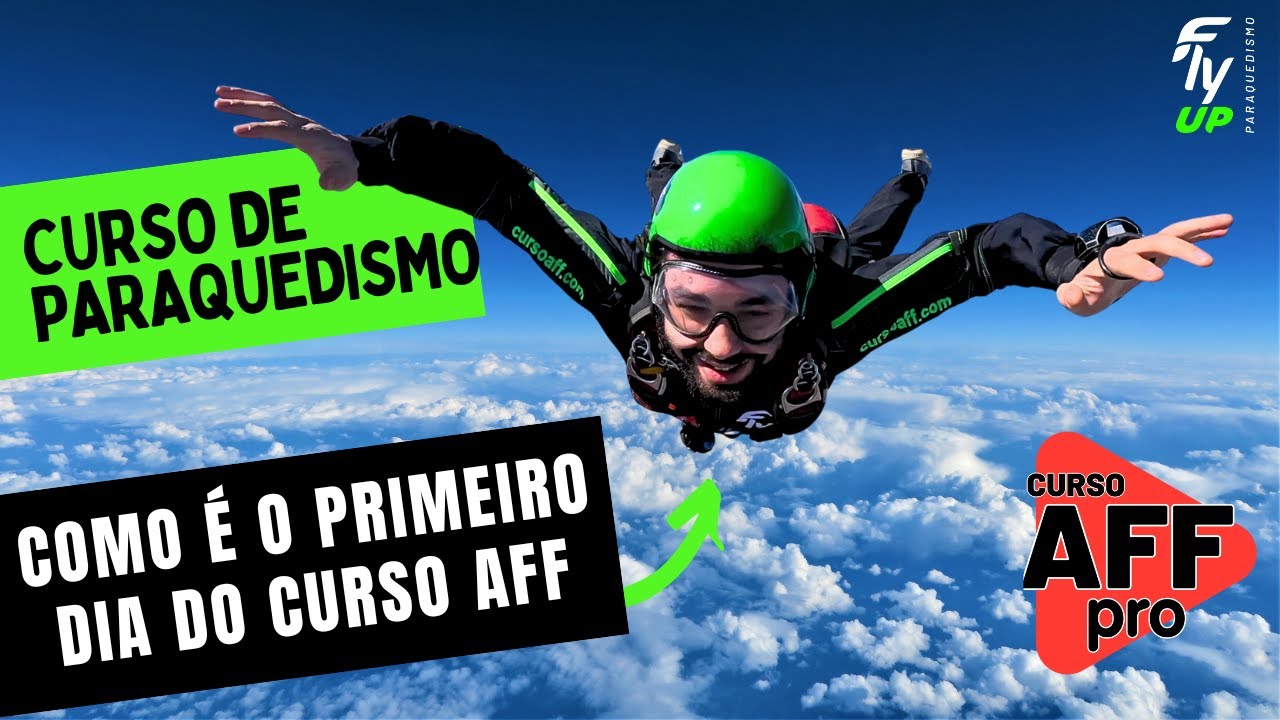 [Curso de Paraquedismo] Como &eacute; o primeiro dia do curso AFF