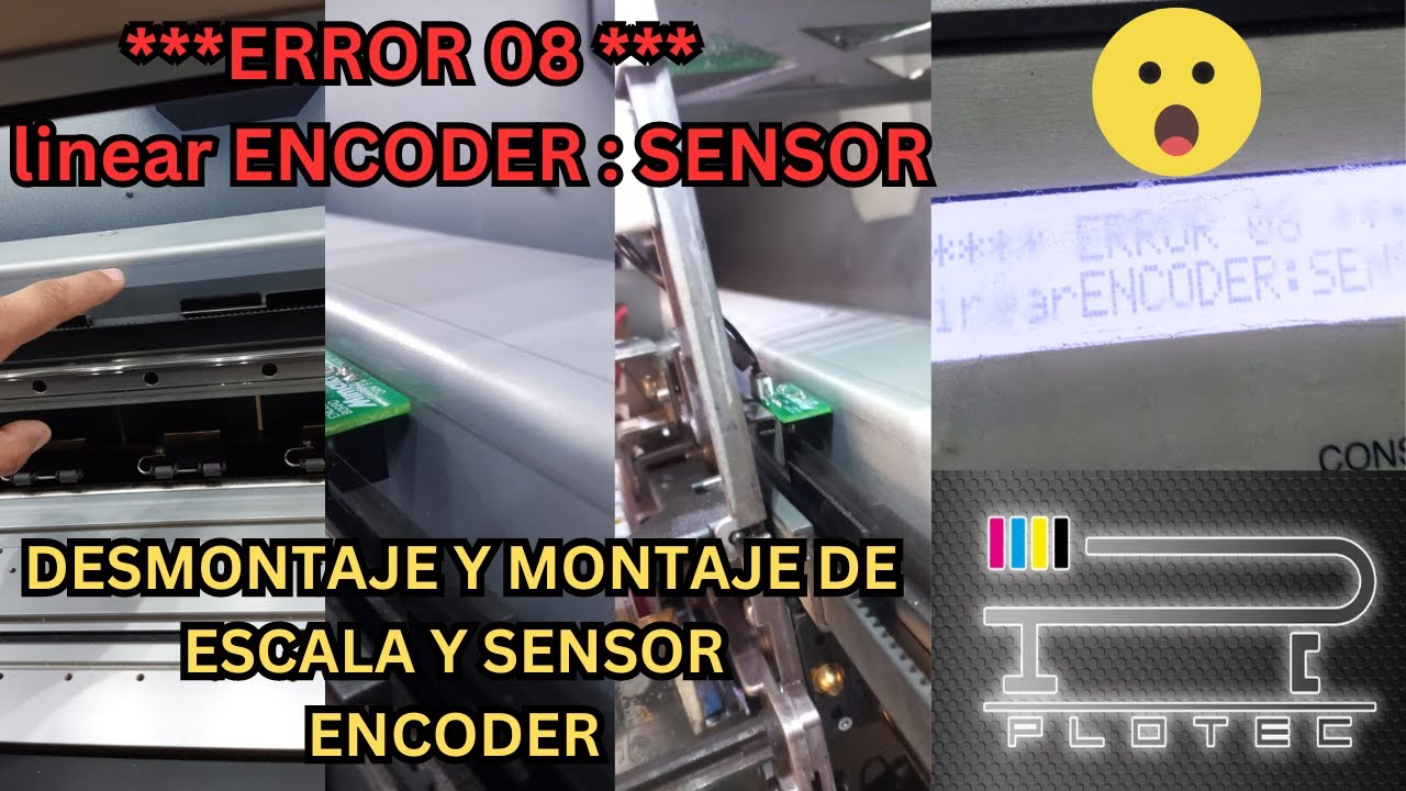 ESCALA Y SENSOR ENCODER  JV33/CJV30 DESMONTAJE Y MONTAJE