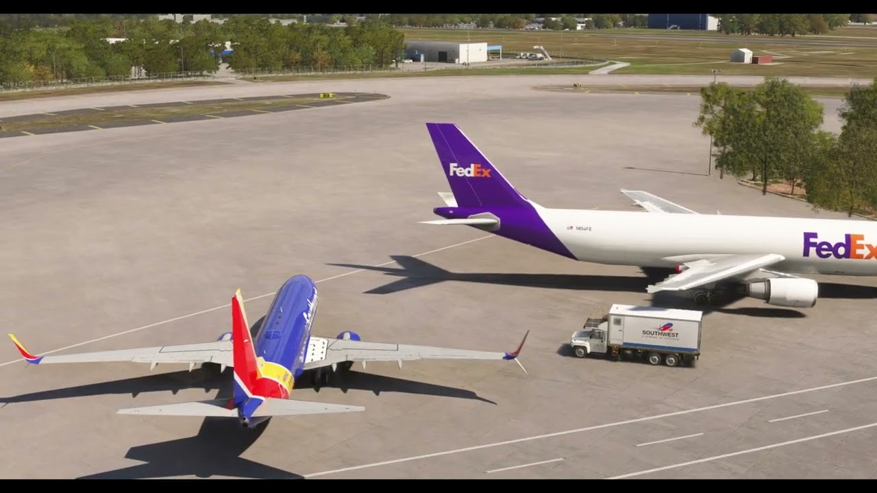 My Flight Route (KMCO( to (KCLT) via MSFS 2020 :) [4K]