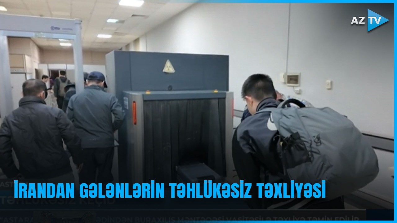 Qonşu ölkədən gələn şəxslər təhlükəsiz şəkildə təxliyə edilir