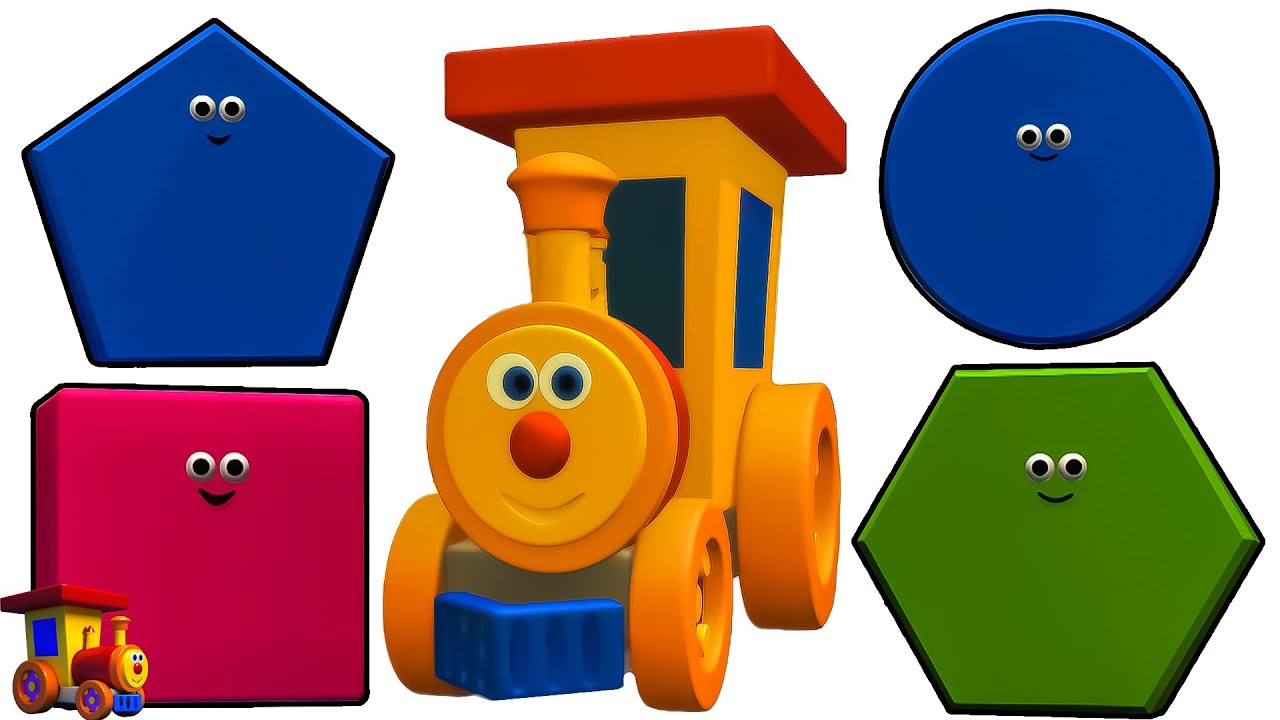 Let's Learn Shapes with Ben the Train + More Learning Videos & Baby Songs for Toddlers