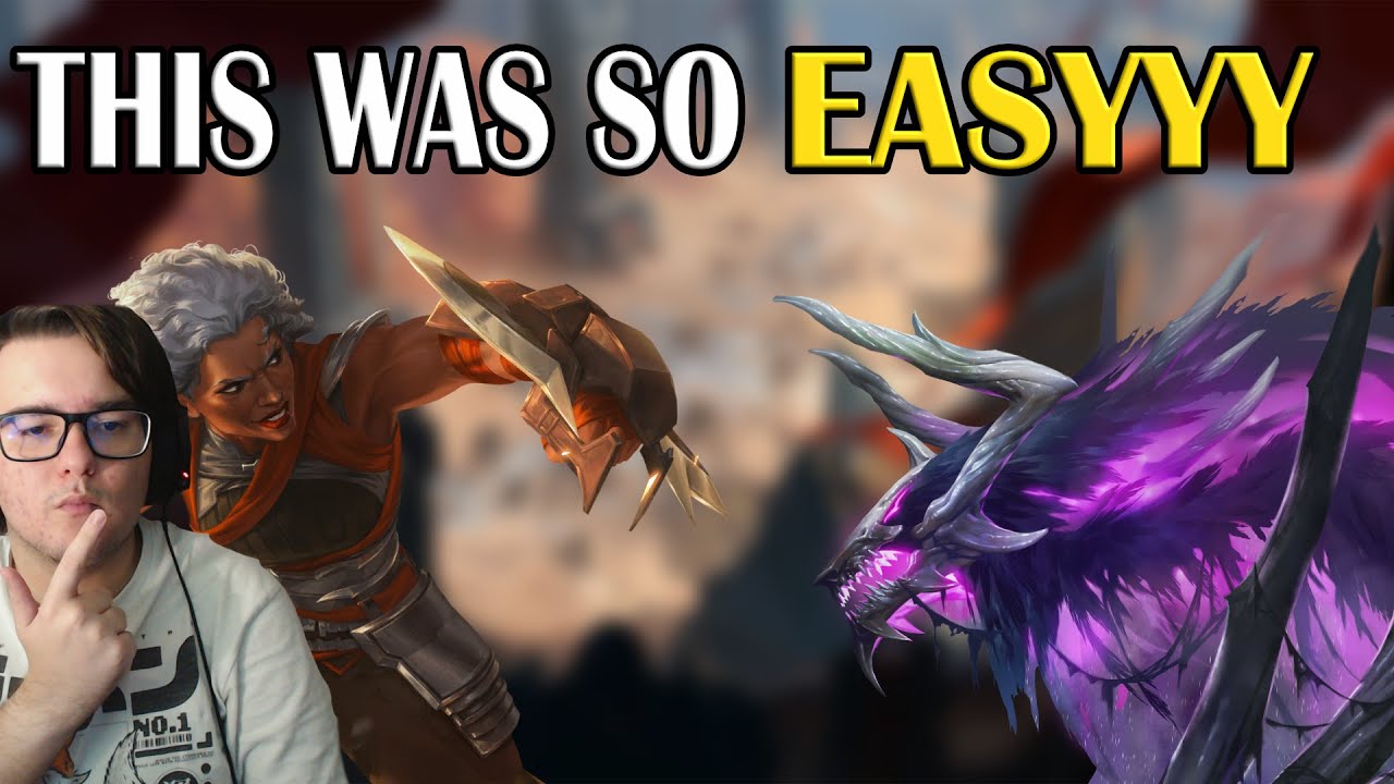 Can Ambessa BEAT Titanic ELDER DRAGON? - Legends of Runeterra Path of Champions