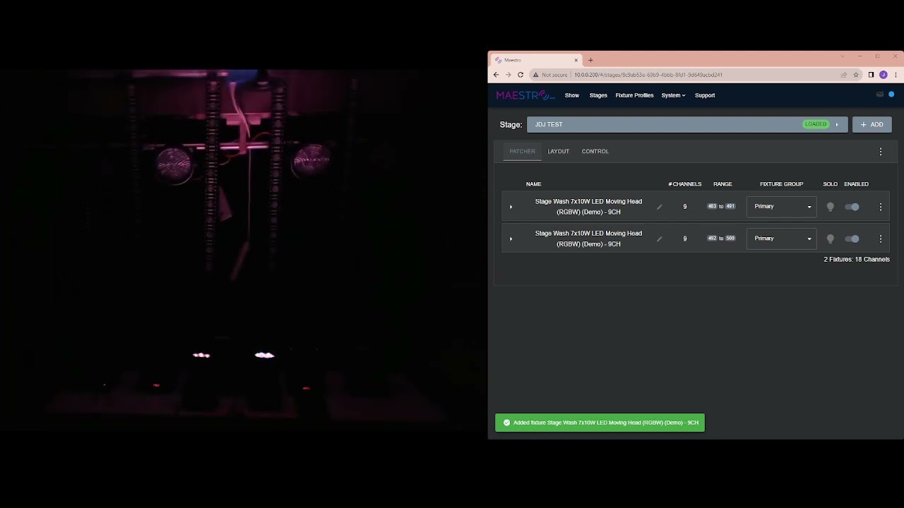 MaestroDMX - Creating fixture profiles for your moving heads