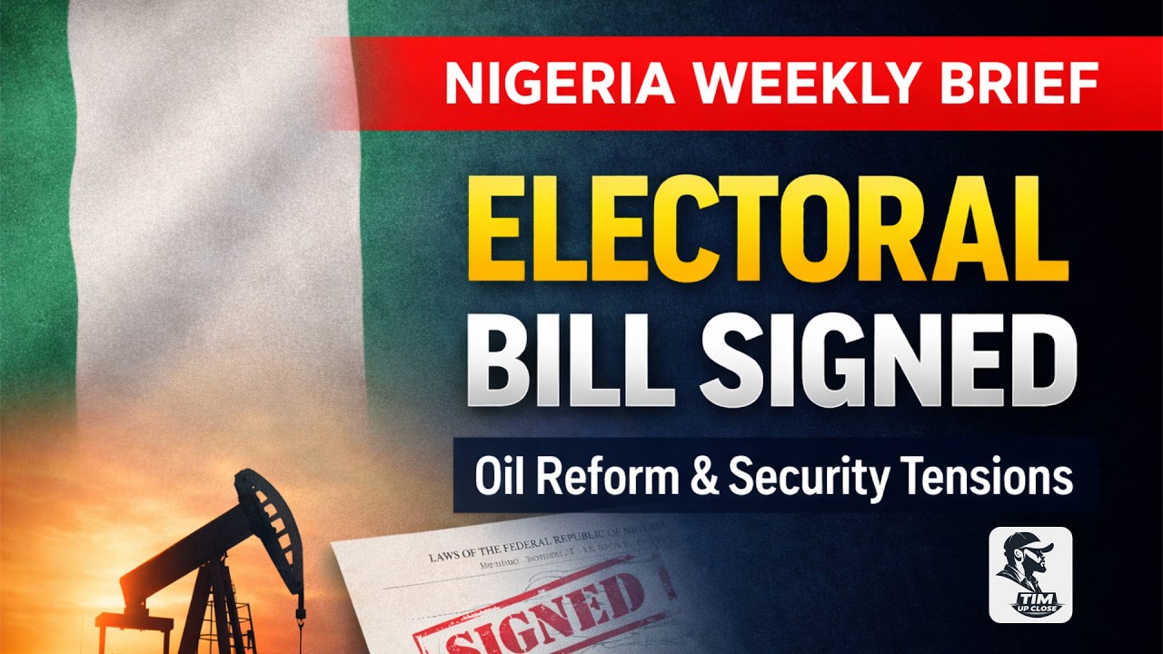 Nigeria Weekly Political Brief | Electoral Reform, Oil Revenue Directive & Security Update