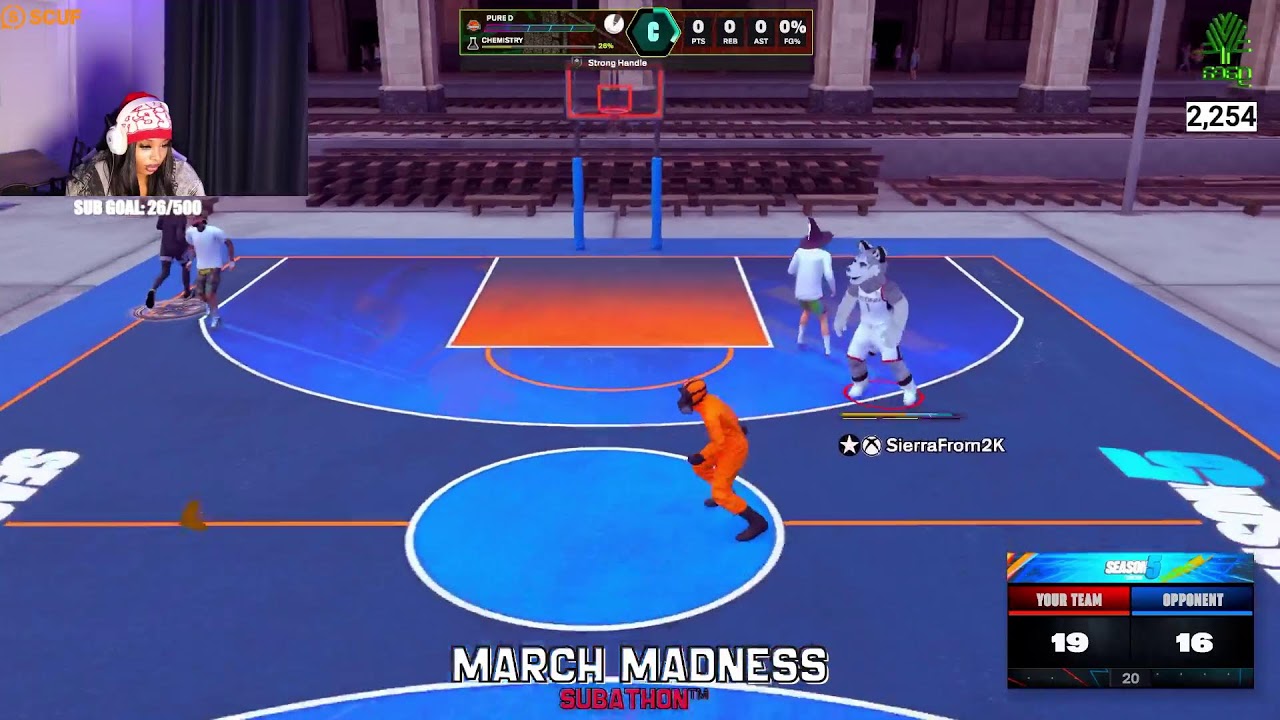 MARCH MADNESS SUBATHON! THE #1 COMP FEMALE 2K PLAYER IN THE WORLD!