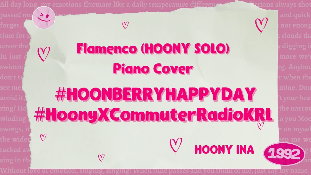 FLAMENCO (HOONY SOLO) PIANO COVER