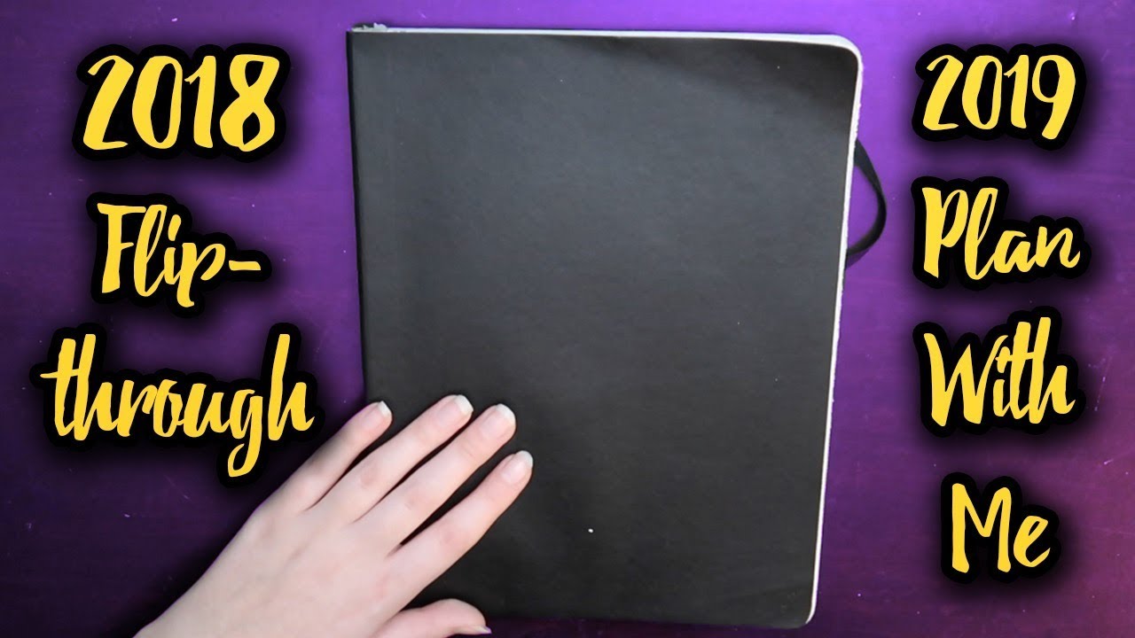 Language Bujo: 2018 Review and 2019 Plan With Me!