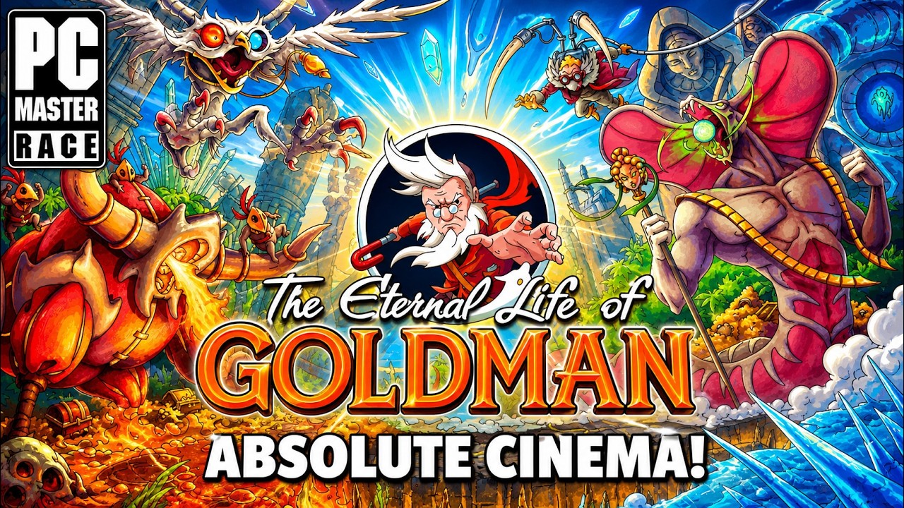 The Eternal Life of Goldman Demo | A Hand-Drawn Masterpiece on PC