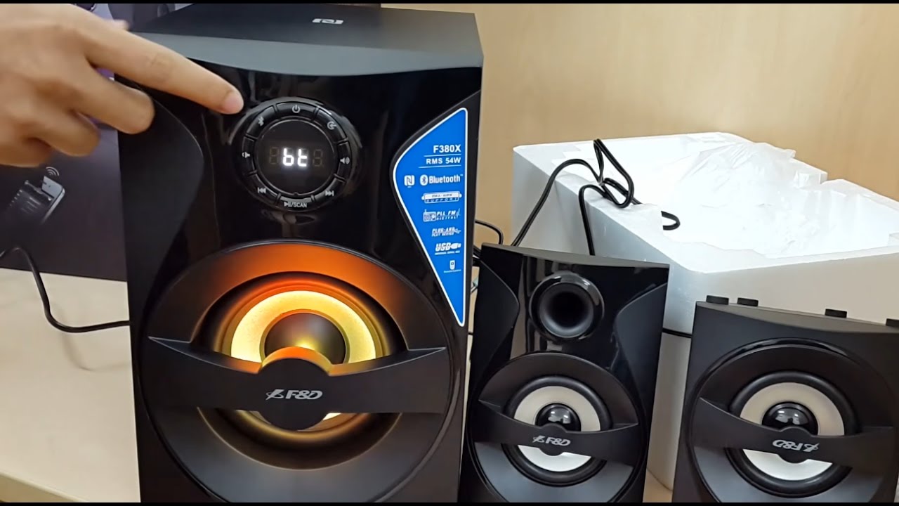 Mở hộp và trải nghiệm Loa Fenda F380X