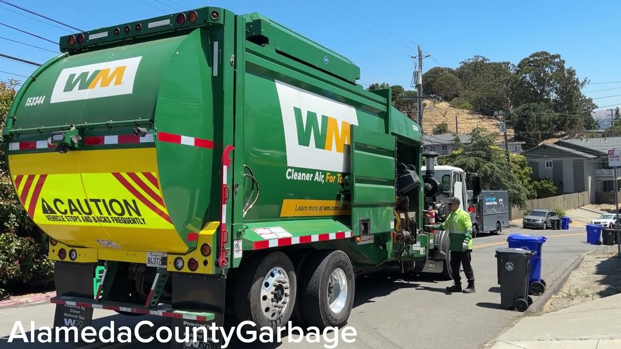 Waste Management Of Alameda County Autocar ACX MSL On Trash