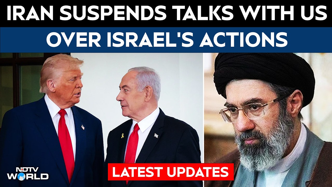 Iran US War Latest News | Iran Halts Tlaks With U.S. Over Israel's Lebanon Actions
