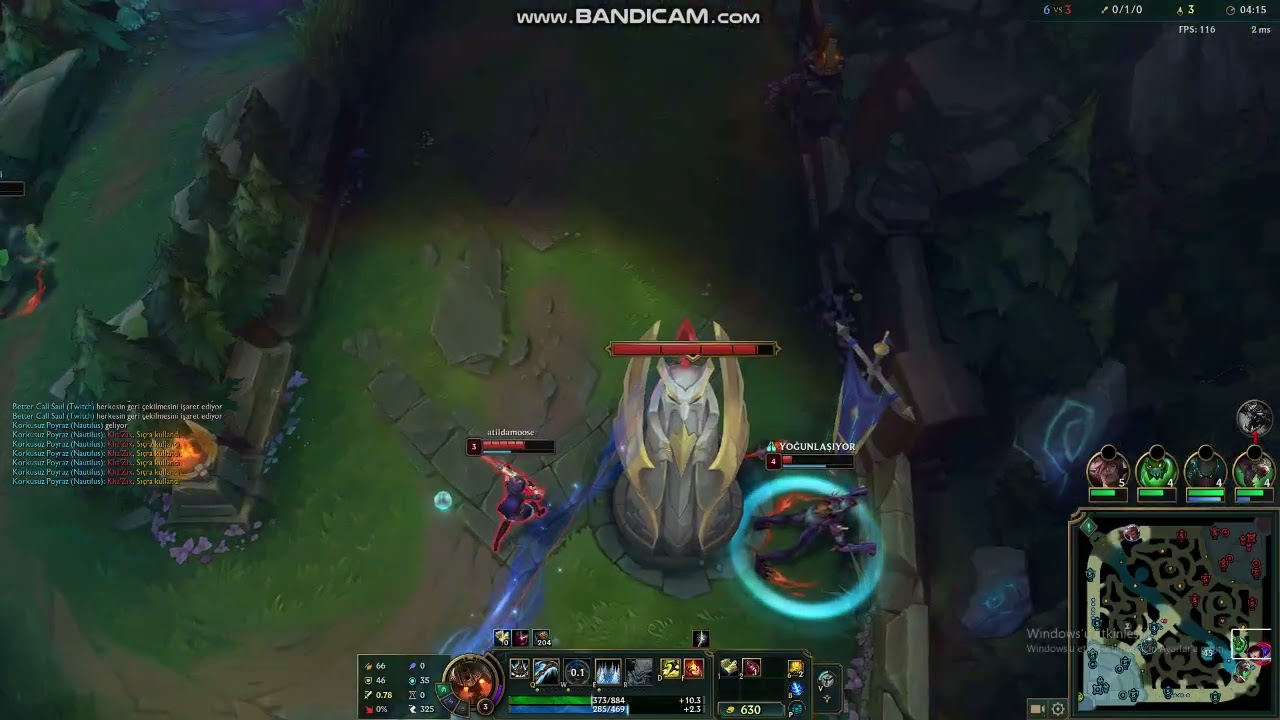 efsane natilius videosu