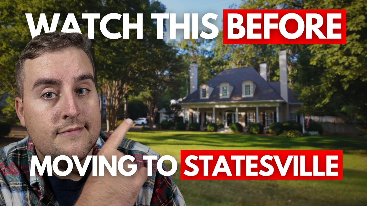 Don't MOVE to Statesville NC UNTIL You KNOW These 7 Things!