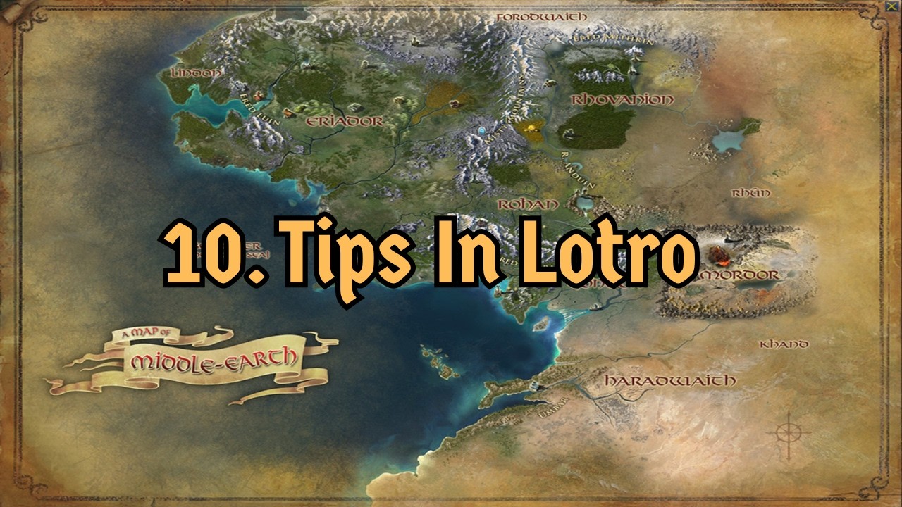 10 советов, которые я хотел бы знать, когда впервые играл в Lotro | Руководство и советы по Lotro...