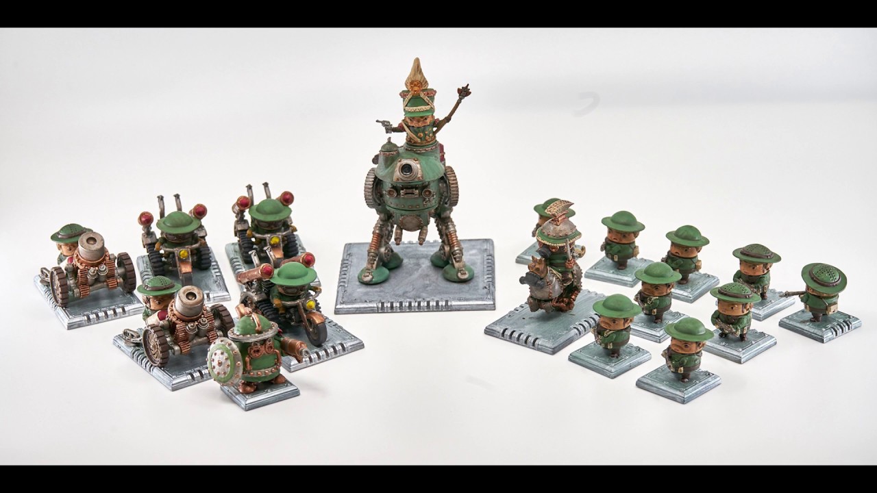 Rivet Wars Board Game | Miniature Painting Timelapse Process