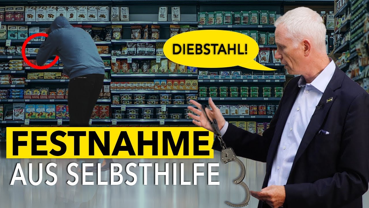 SELBSTHILFE nach § 229 BGB bei Diebstahl erlaubt? Sachkundeprüfung § 34a GewO (2021)