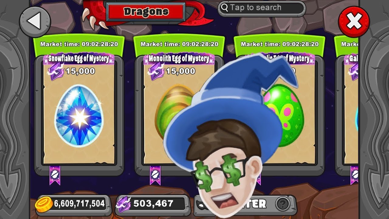Dragonvale Эп. 54. Покупаем Яйцо Тайны стоимостью 500 000!