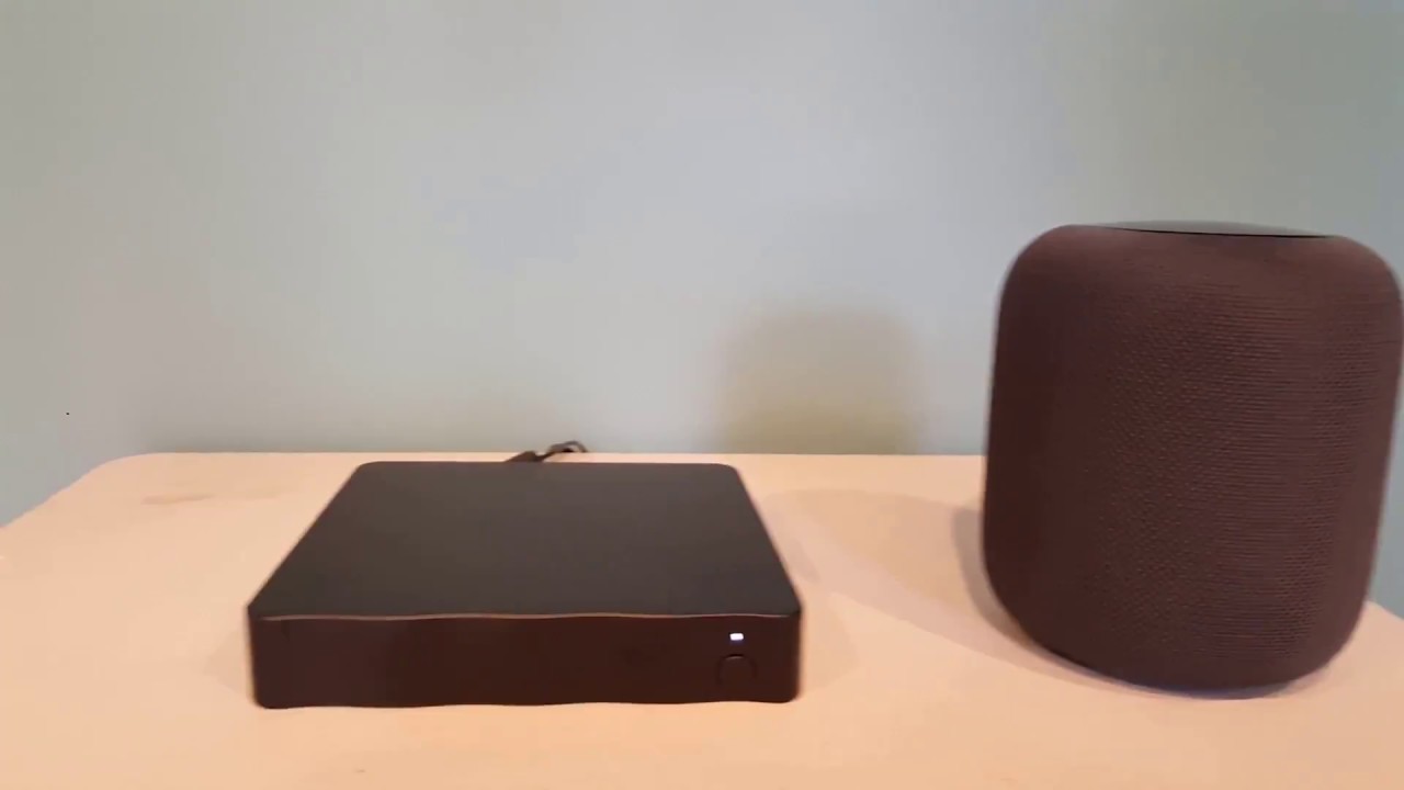 sonicTransporter i5 and Apple HomePod playing Roon