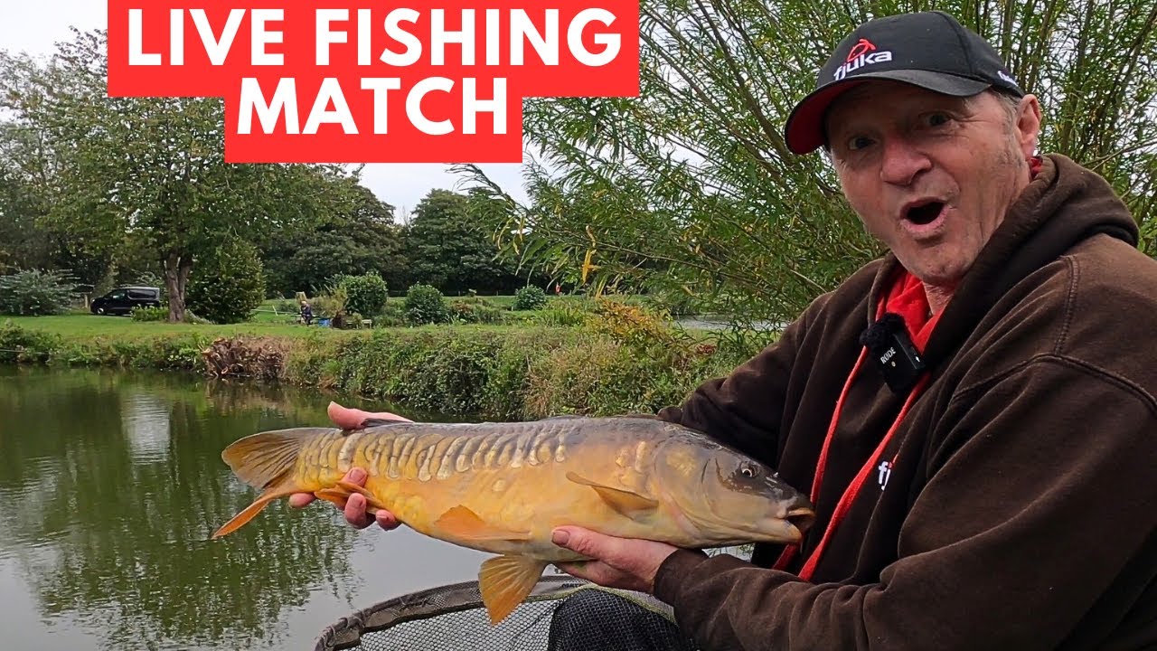 Live Fishing Match Barford Lakes Fishery #matchfishinguk