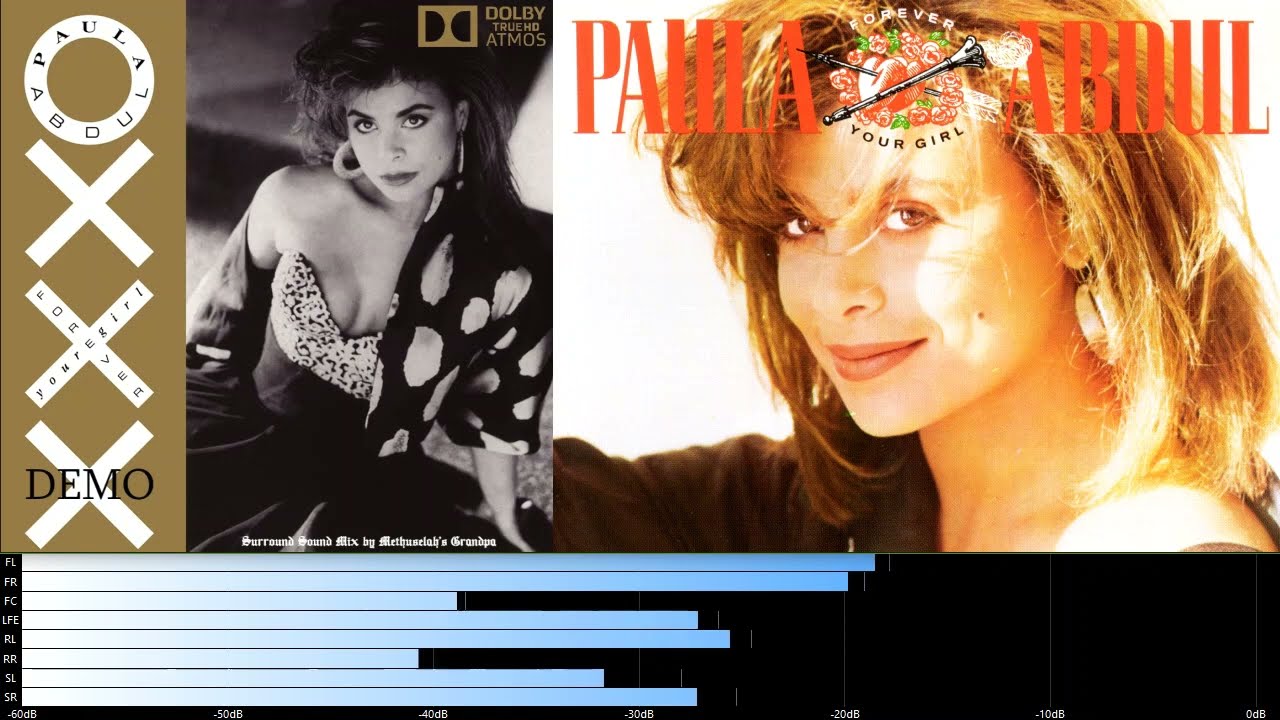 Paula Abdul - Forever Your Girl [demo] (5.1 surround sound mix)