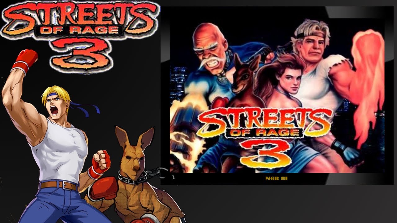 SOR3  ( SECRET CHARACTERS & CHEAT CODES )
