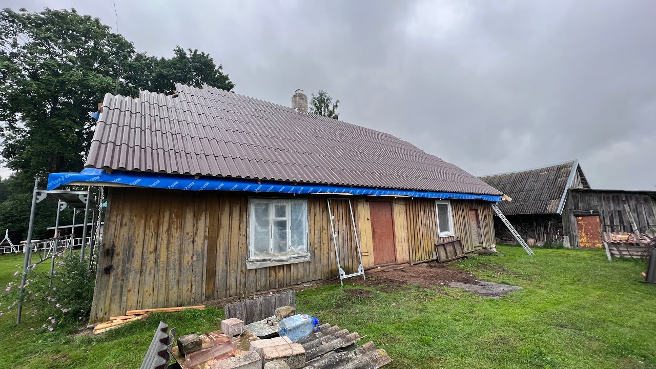 Pradėjom darbus su šiferiu