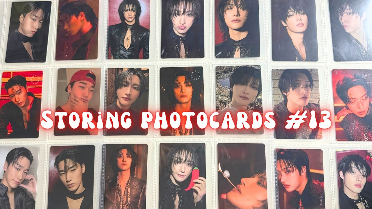 Storing Photocatds #13 200+ photocards ( ateez , exo , &team , p1harmony, monsta x , woodz ) 