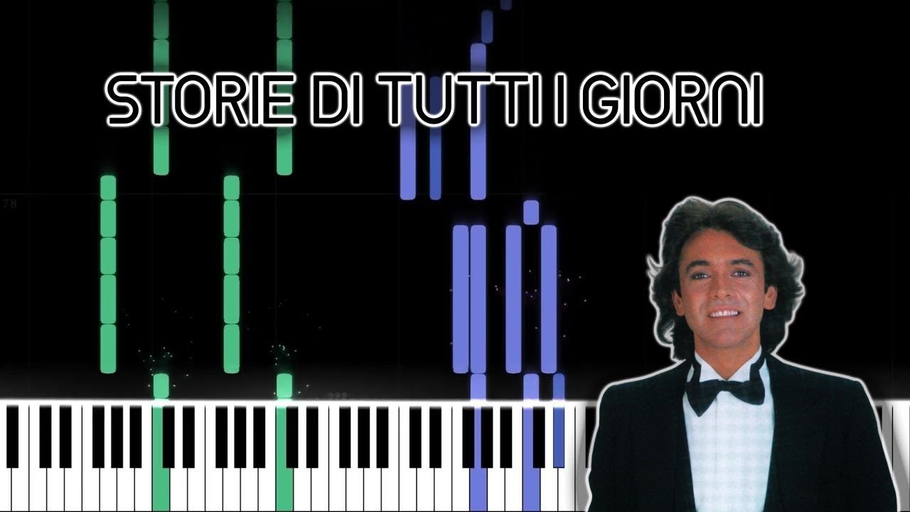 Riccardo Fogli - STORIE DI TUTTI I GIORNI | FREE PIANO SHEETS