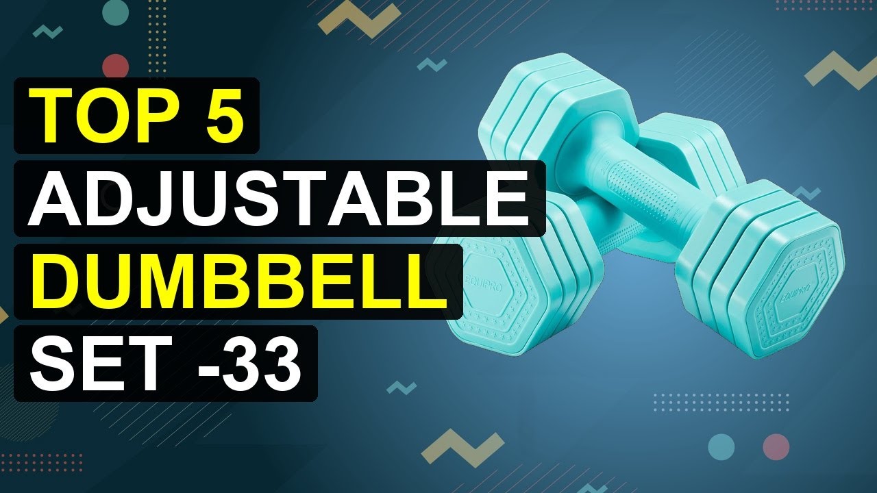 Top 5 Adjustable Dumbbell Set -33 | Flexfit Adjustable Dumbbell Set -33