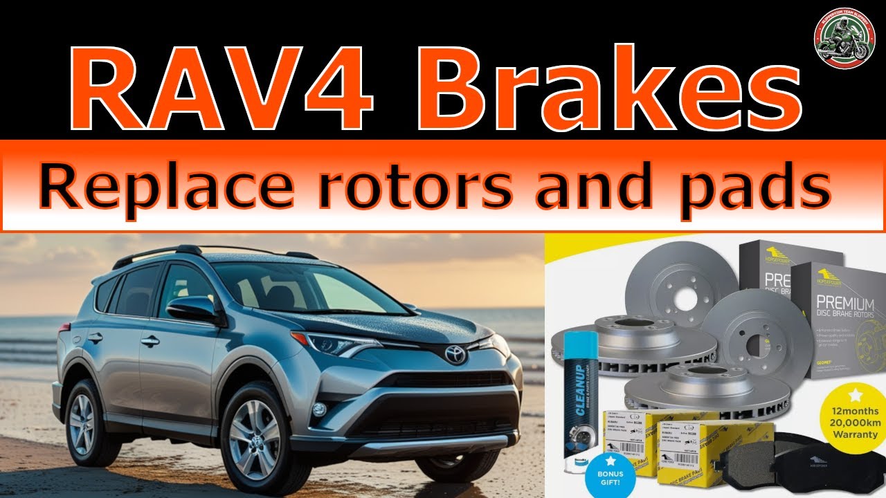 2017 Toyota Rav 4 Brake rotors and pads replaced