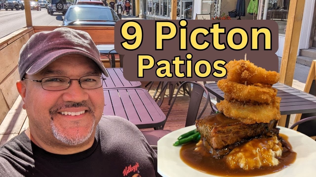 9 Of The Best Patios Close to Downtown Picton Ontario