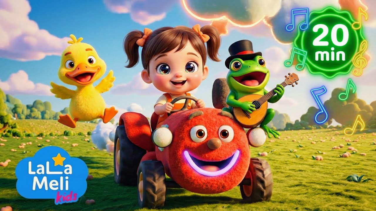 Colaj cântece vesele pentru copii 🎶 LalaMeli Kids