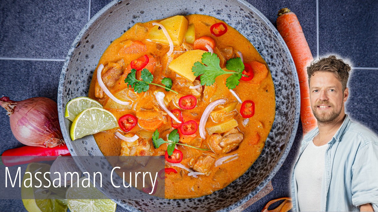 Massaman Curry wie in Bangkok - So einfach ist dieses Rezept
