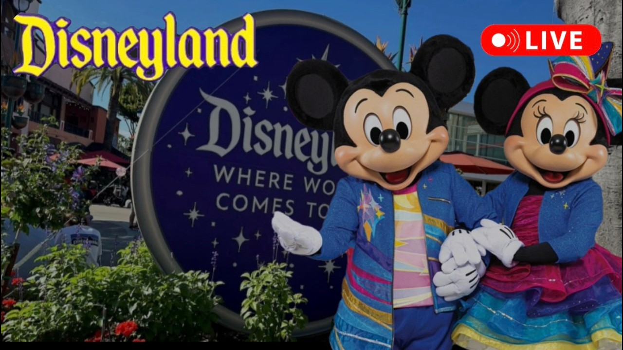 Disneyland Resort Relaxing Fun Friday #livestream
