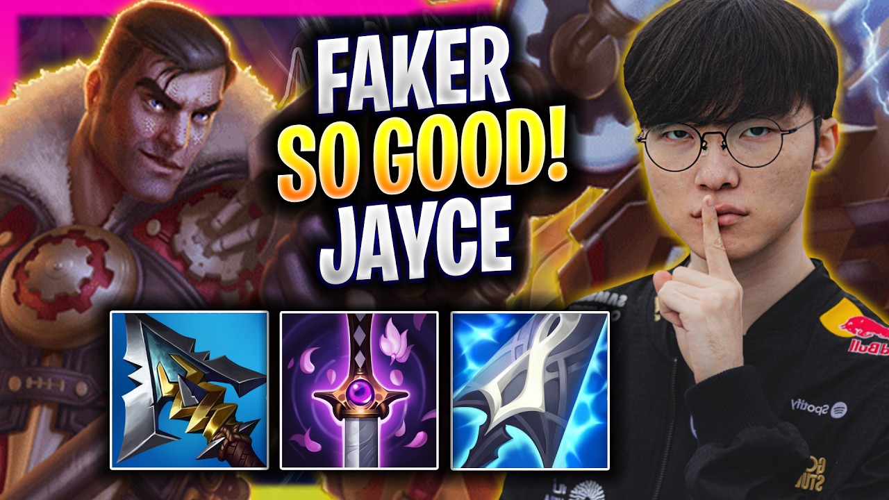 FAKER IS SO GOOD WITH JAYCE! - T1 Faker Plays Jayce Mid vs Talon! | Season 2026