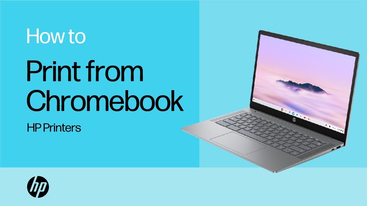 Print on an HP printer from a Chromebook | HP Support