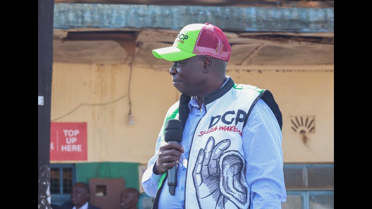LIVE: Rigathi Gachagua at DCP Headquarters