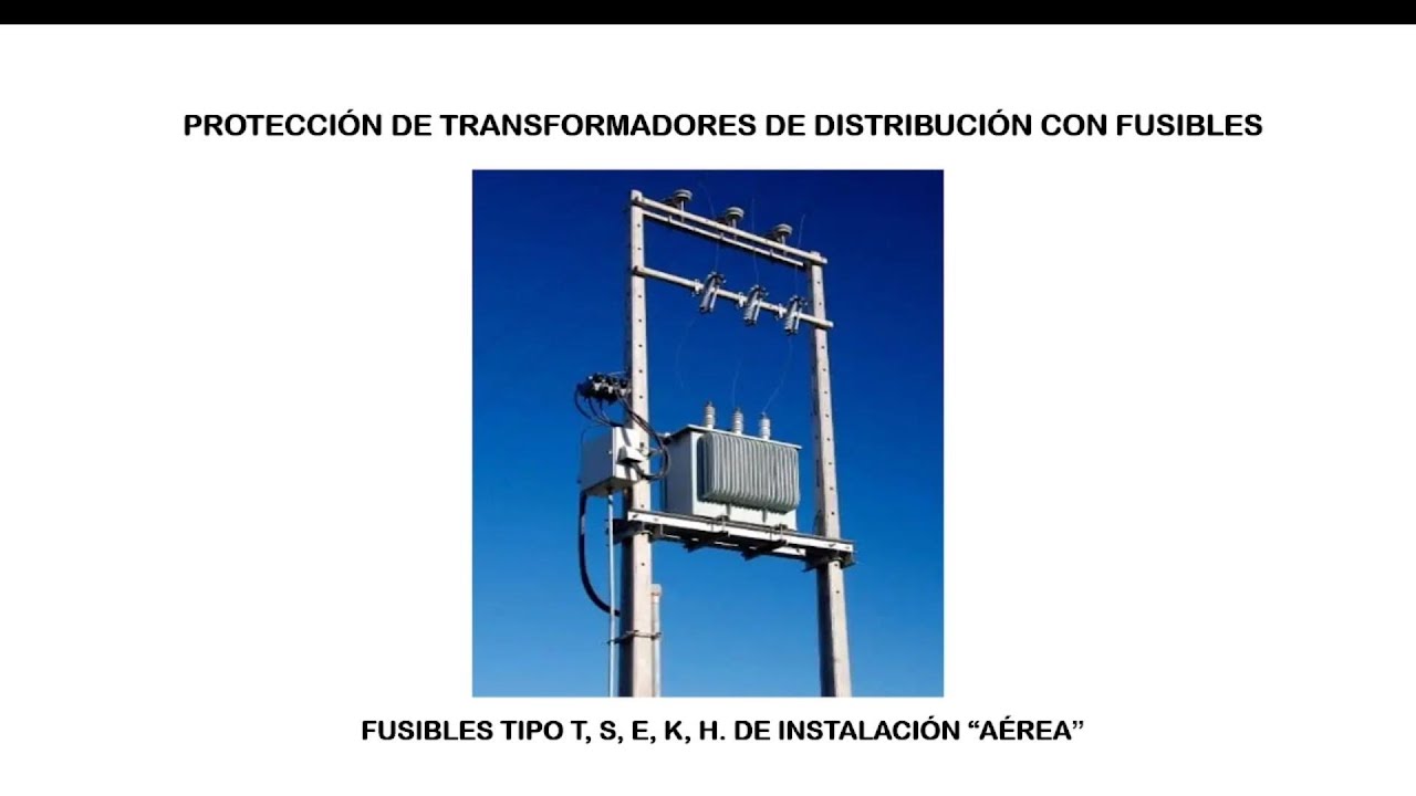 Cálculo de fusibles para transformadores de distribución