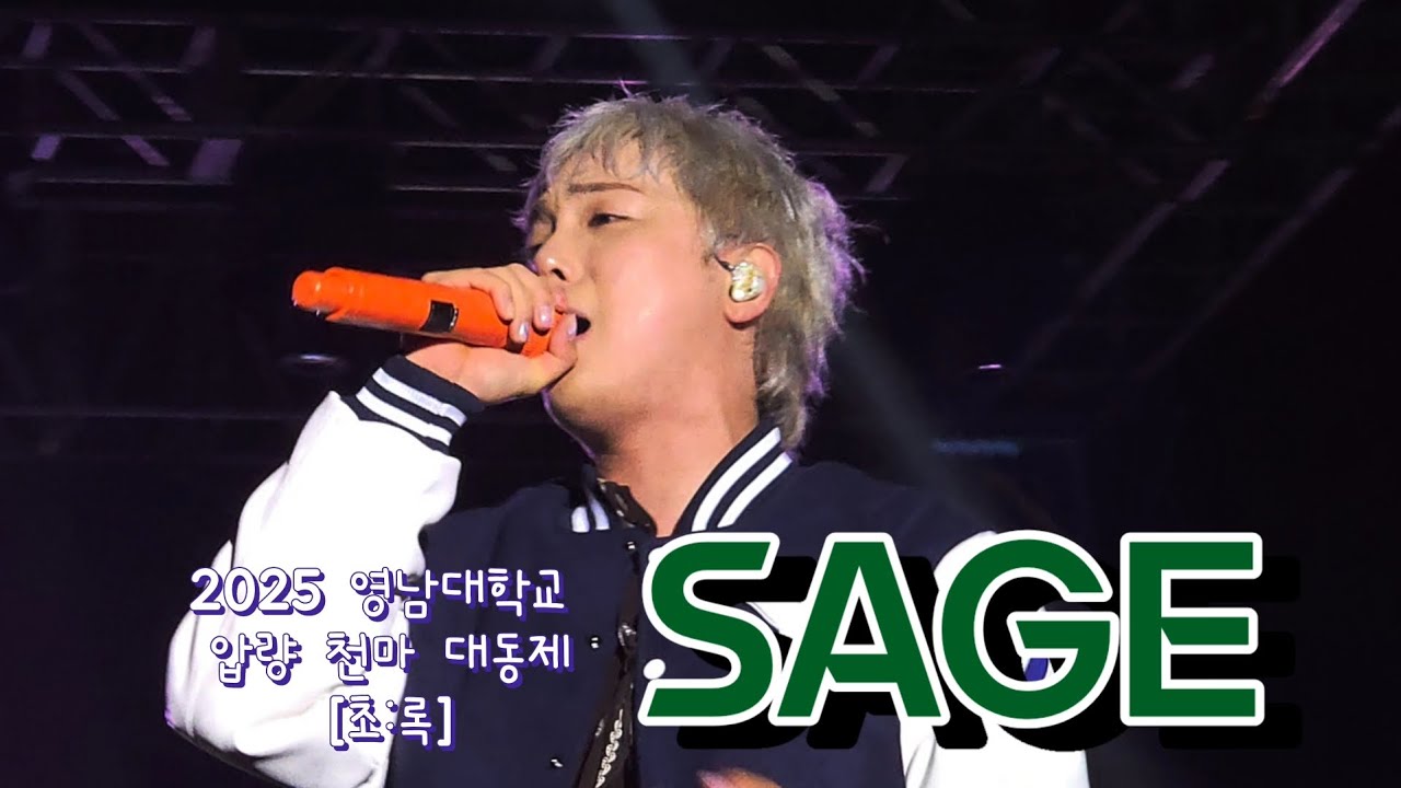 250528 영남대학교 대동제 FTISLAND - SAGE (이홍기 Focus) 세로캠