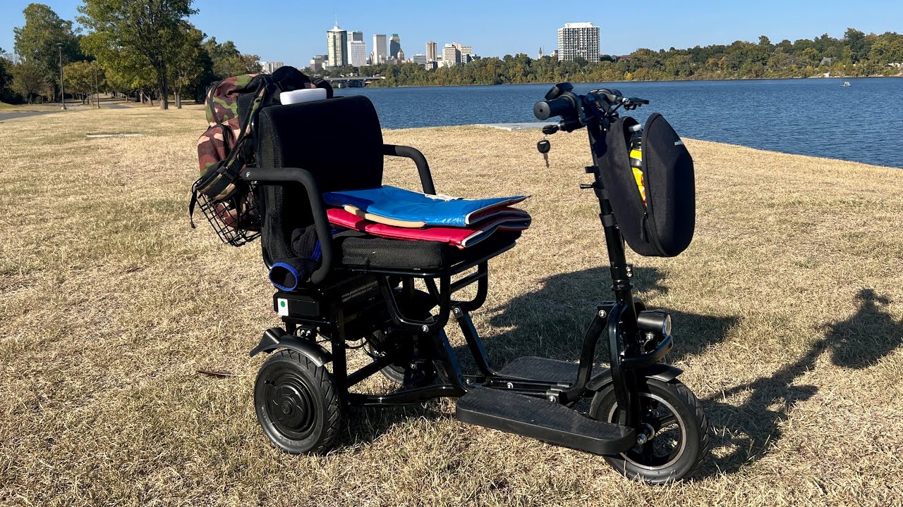 Riding On The Mototec Scooter To Oktoberfest 