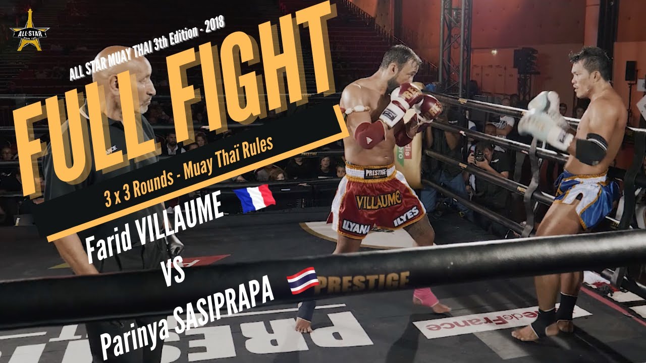 ASMT 3 : Farid Villaume (FR) vs. Parinya Sasiprapa (TH)┃KO┃ -72.5 kg (-159 lbs)┃Muay Thaï