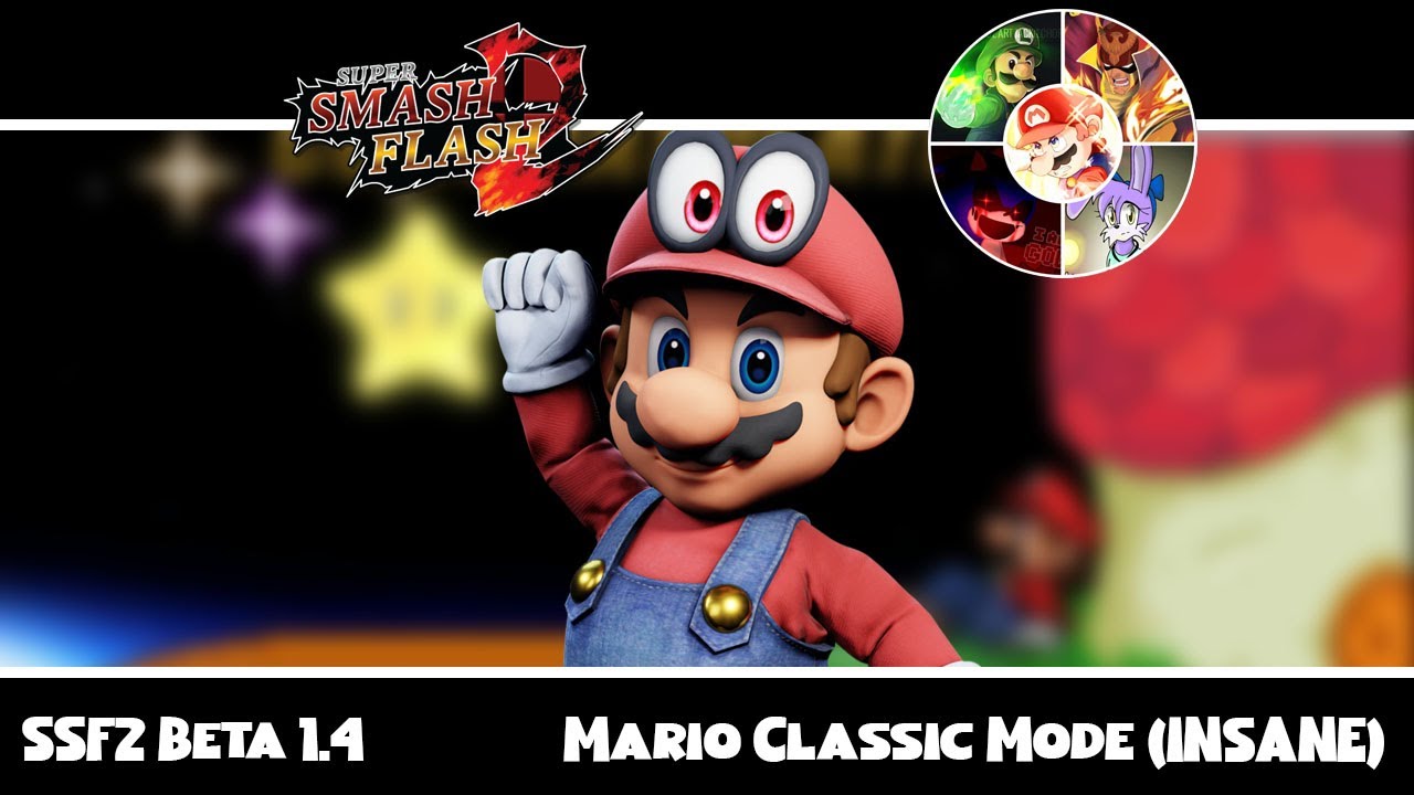SSF2 Beta 1.4: Mario Classic Mode (INSANE)