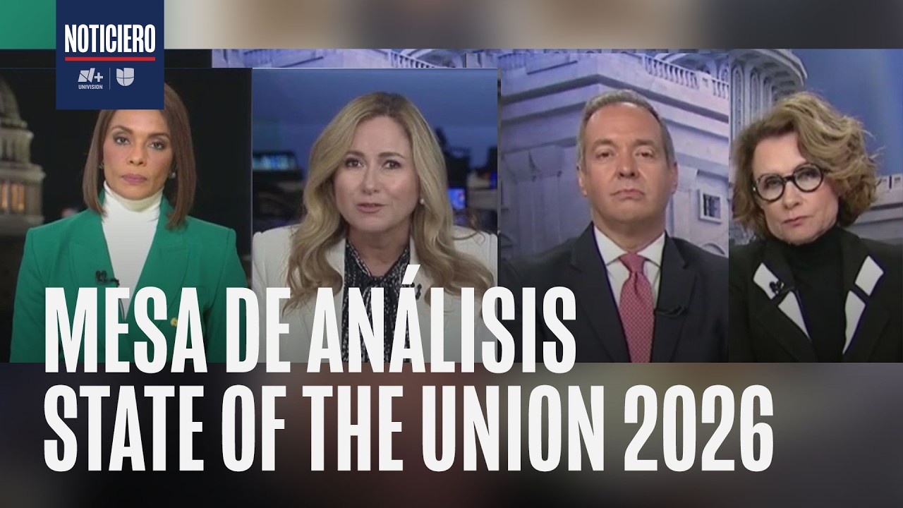 Mesa de análisis completa: Discurso del estado de la Unión de Donald Trump 2026